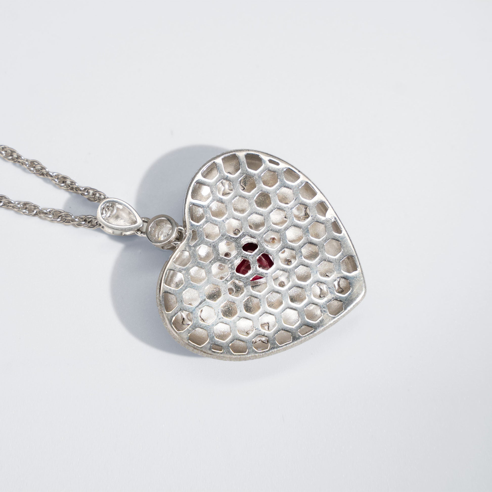 Plato's Heart | D-pow Fine Custom-Made Sterling Silver Love Necklace 49cm (19.3'')