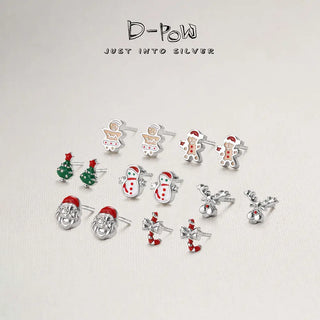 [Lubi Bear] D-POW Christmas Surprise Collection Earrings