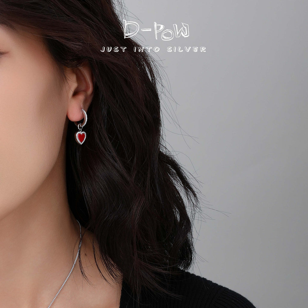 Cupid's Heart Jewelry Set – Necklace & Ring with Free Earrings