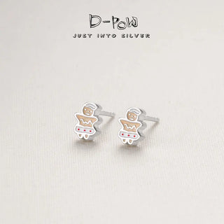 [Lubi Bear] D-POW Christmas Surprise Collection Earrings