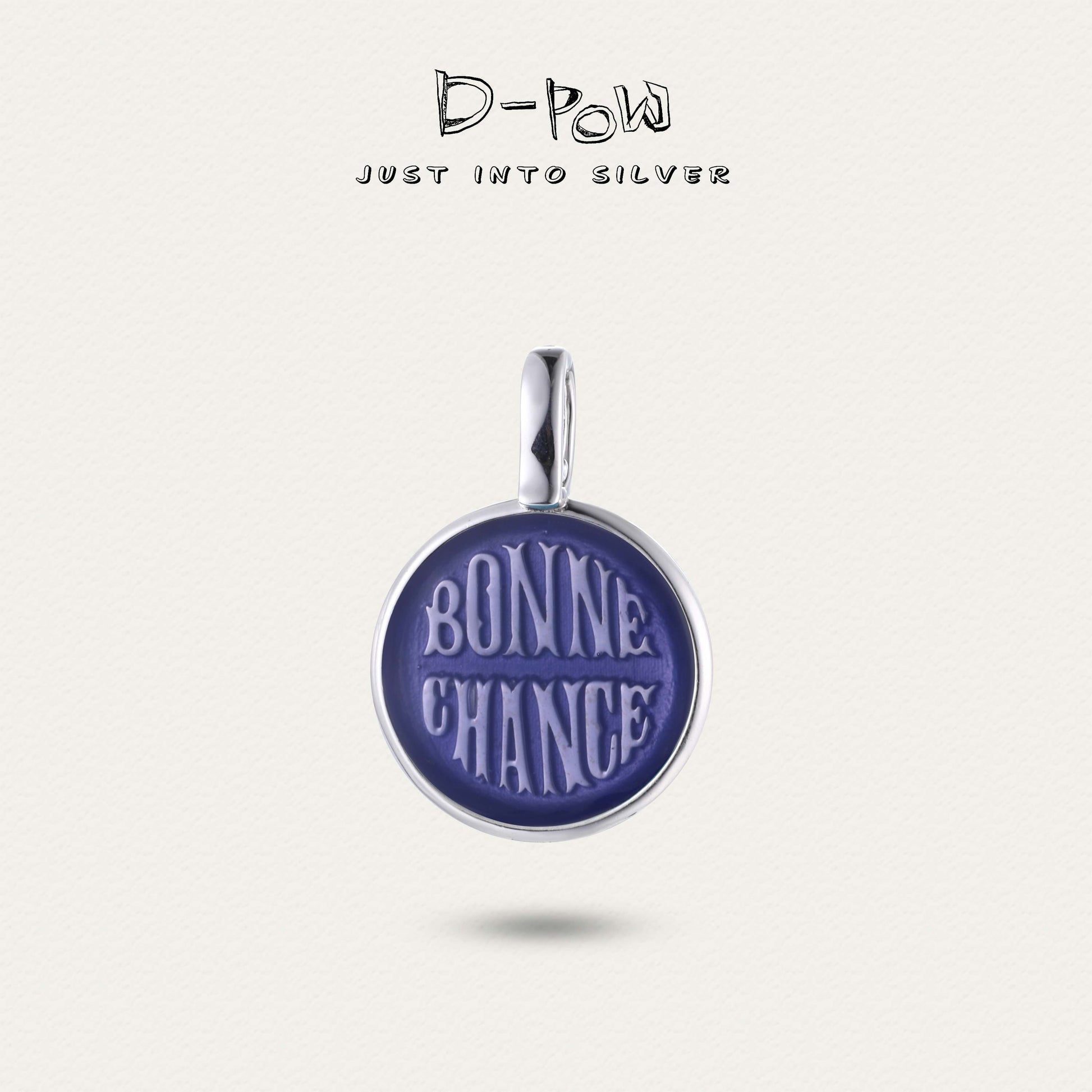 [Bonne Chance] D-POW Lucky Charm Pendant – Minimalist, Colorful & Universally Stylish