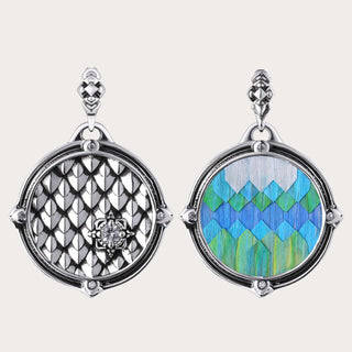 [Aqua Mirage Series] D-POW Dual-Sided Pendant - D-POW