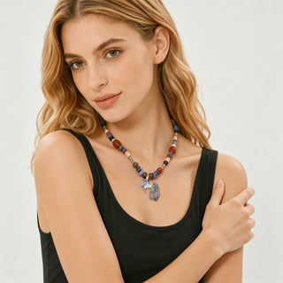Wild Horse Wanderlust Beaded Necklace