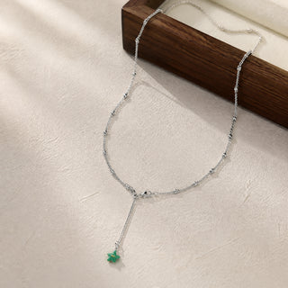 D-Pow Colorful Star Y-Drop Necklace