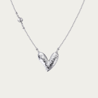 D-POW Baroque-Inspired Icy Peach Pendant 925 Silver Necklace - D-POW