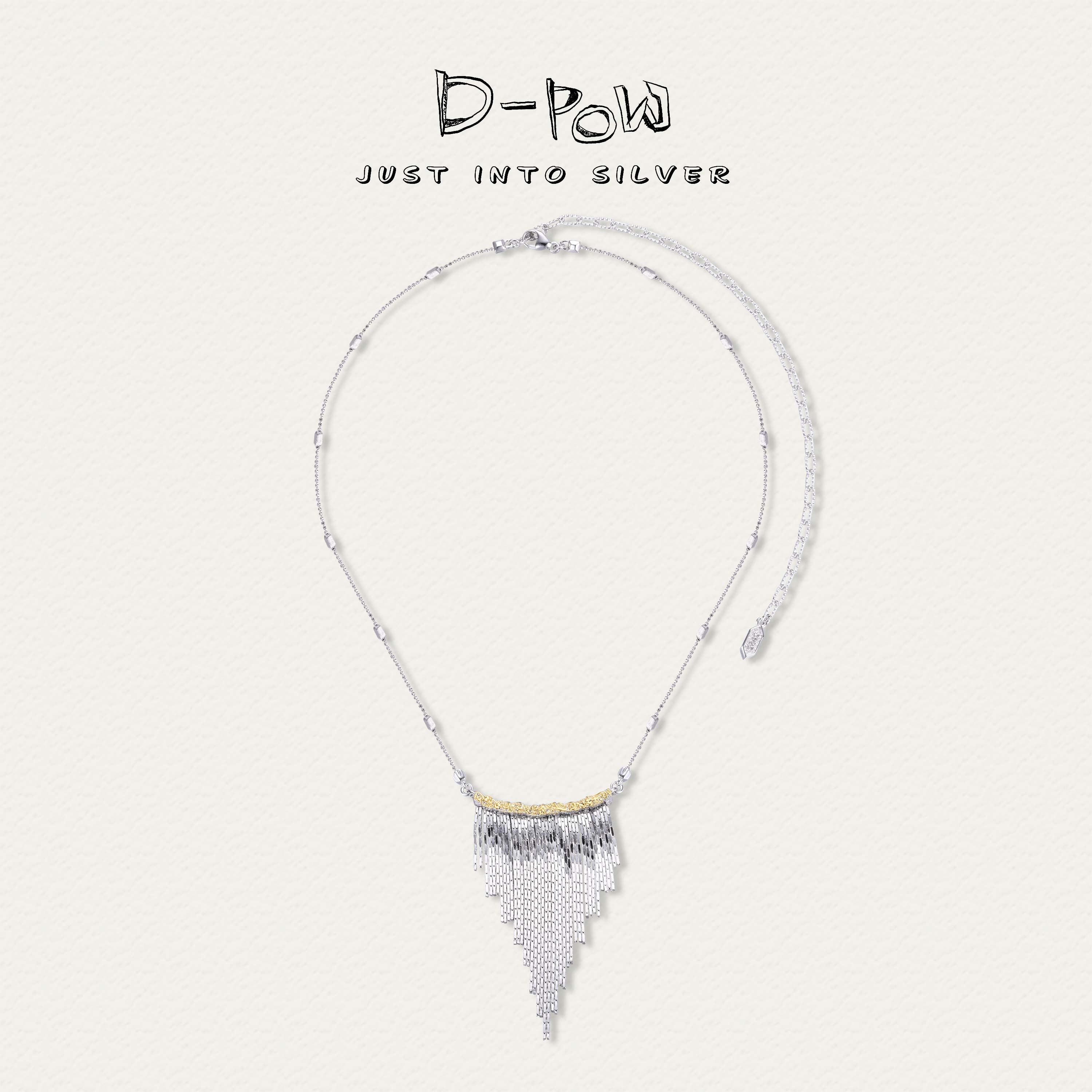 Midnight Galaxy] D-POW Sterling Silver Necklace