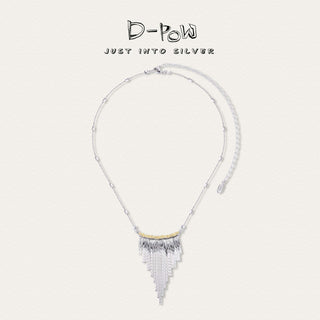 [Midnight Galaxy] D-POW Sterling Silver Necklace - D-POW