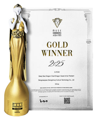 [Aqua Mirage Series] D-POW Dual-Sided Pendant - D-POW