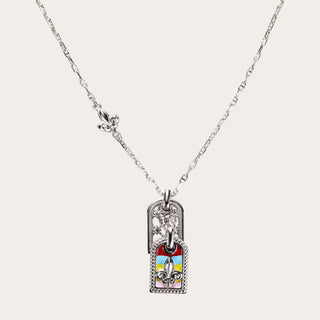 D-Pow S925 Sterling Silver Necklace – 53cm Minimalist Chain - D-POW