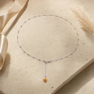 D-Pow Colorful Star Y-Drop Necklace | D-POW