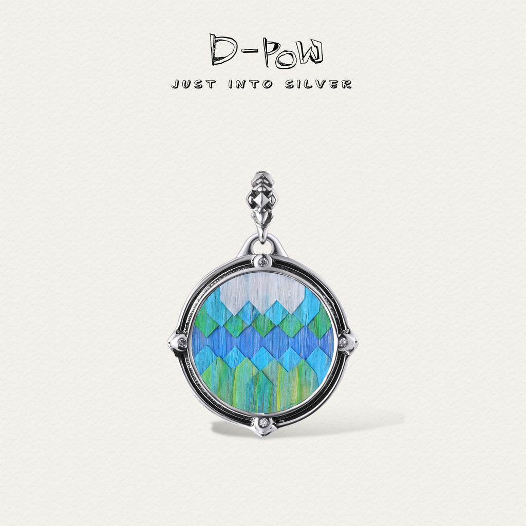 [Aqua Mirage Series] D-POW Dual-Sided Pendant