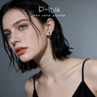 [Lubi Bear] D-POW Christmas Surprise Collection Earrings - D-POW