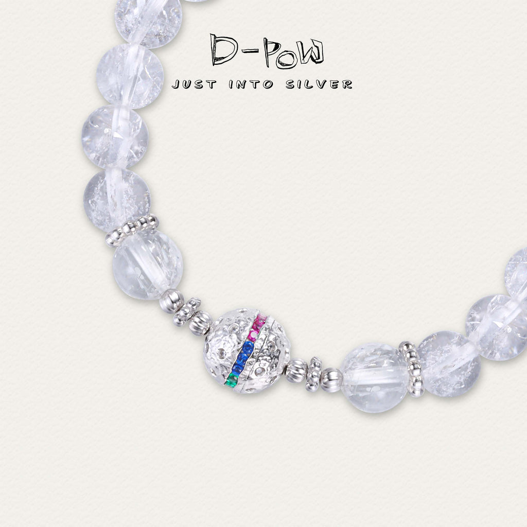 [Aurora Gleam] D-POW Aurora Charm White Arsa Elite Bracelet