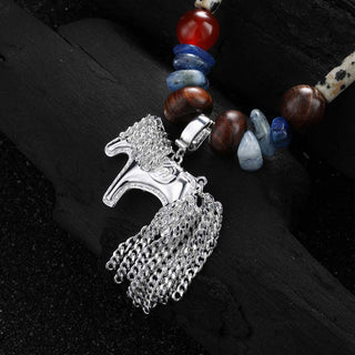 Wild Horse Wanderlust Beaded Necklace