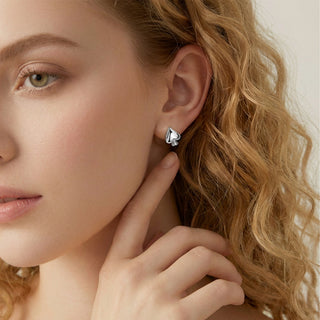 D-POW 925 Sterling Silver Spade Stud Earrings – Playing Card Inspired Jewelry | D-POW