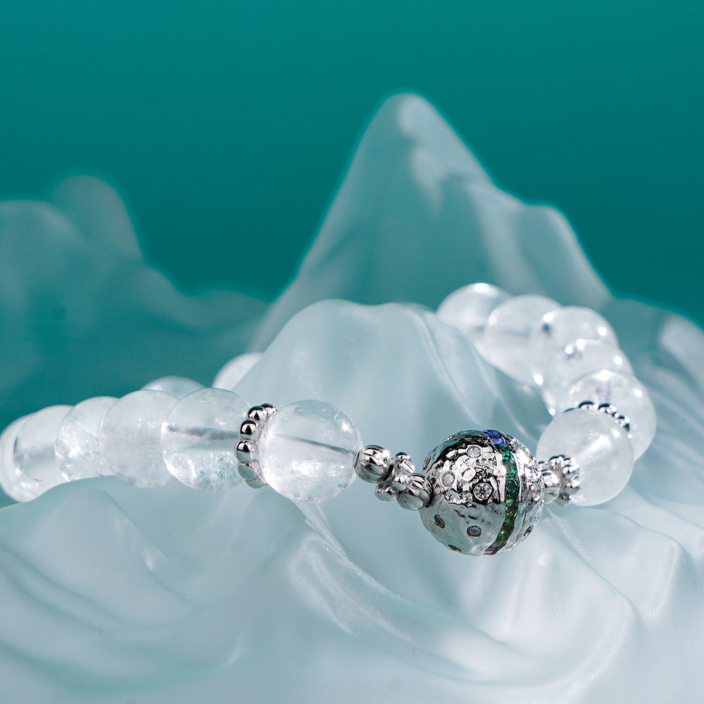 [Aurora Gleam] D-POW Aurora Charm White Arsa Elite Bracelet