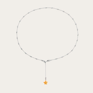 D-Pow Colorful Star Y-Drop Necklace