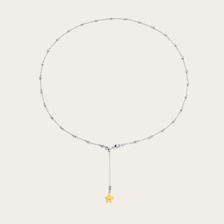 D-Pow Colorful Star Y-Drop Necklace