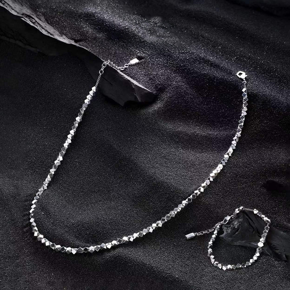[Shatterlight Series] D-POW Multi-Faceted Heavy Craft Necklace