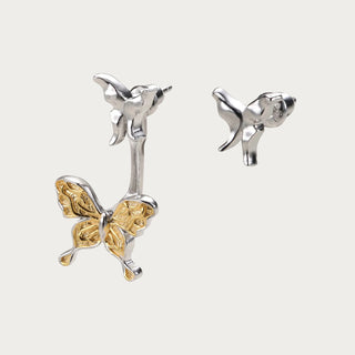 D-Pow 925 Sterling Silver Stud Earrings - D-POW