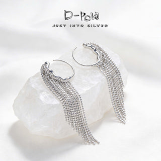 D-Pow S925 Sterling Silver Earrings – Minimalist Dainty Earrings for Women - D-POW