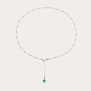 D-Pow Colorful Star Y-Drop Necklace