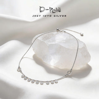 D-Pow S925 Sterling Silver Necklace (50cm) - D-POW