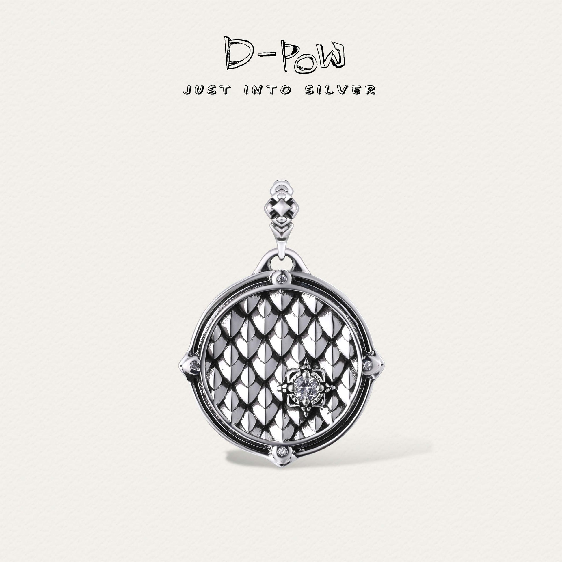 [Aqua Mirage Series] D-POW Dual-Sided Pendant