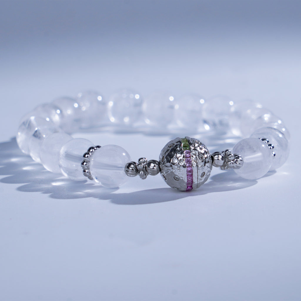 [Aurora Gleam] D-POW Aurora Charm White Arsa Elite Bracelet