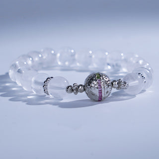 [Aurora Gleam] D-POW Aurora Charm White Arsa Elite Bracelet - D-POW