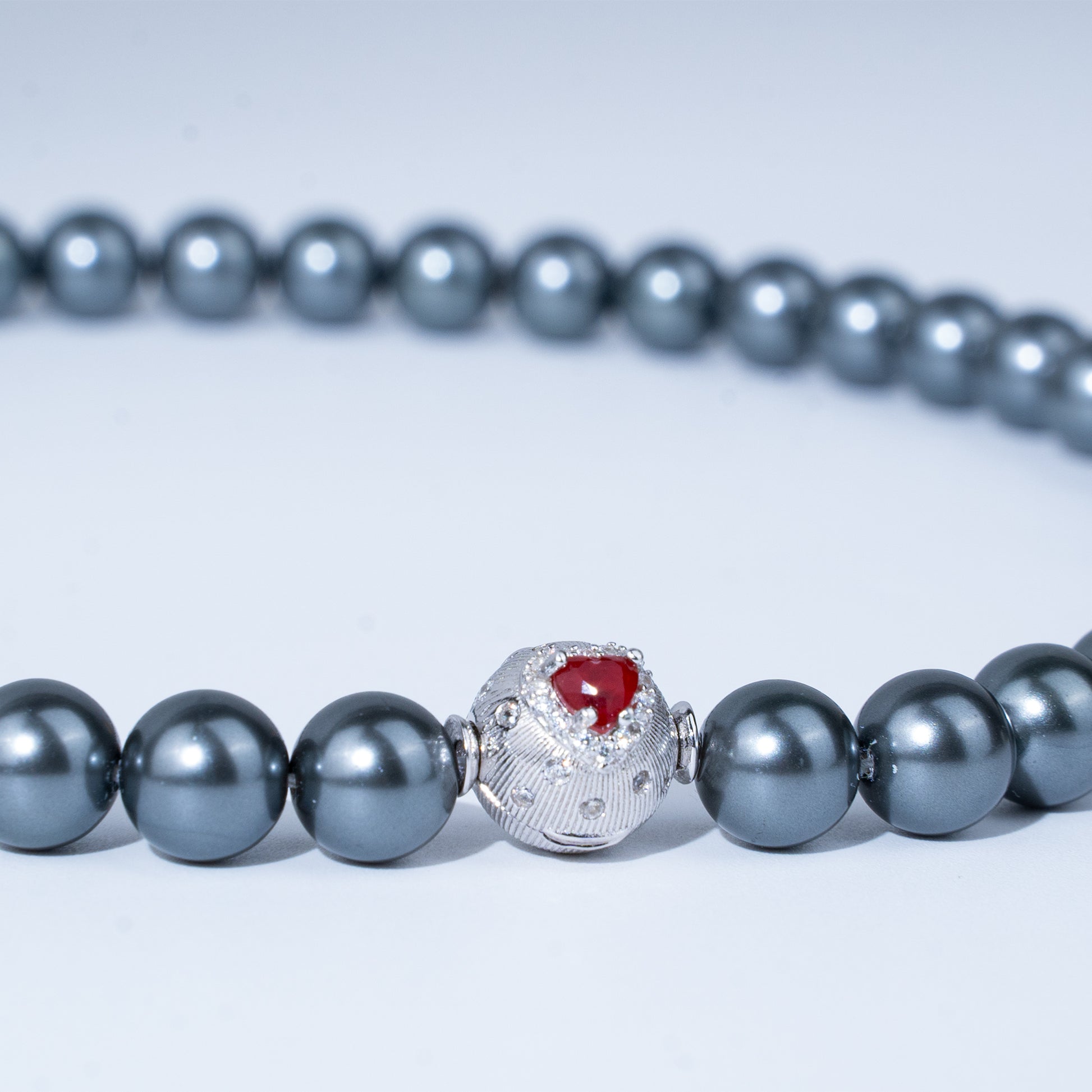 [Cosmic Amour] D-POW Haute Couture Peach-Motif Necklace in 925 Sterling Silver, 40CM(15.75'')