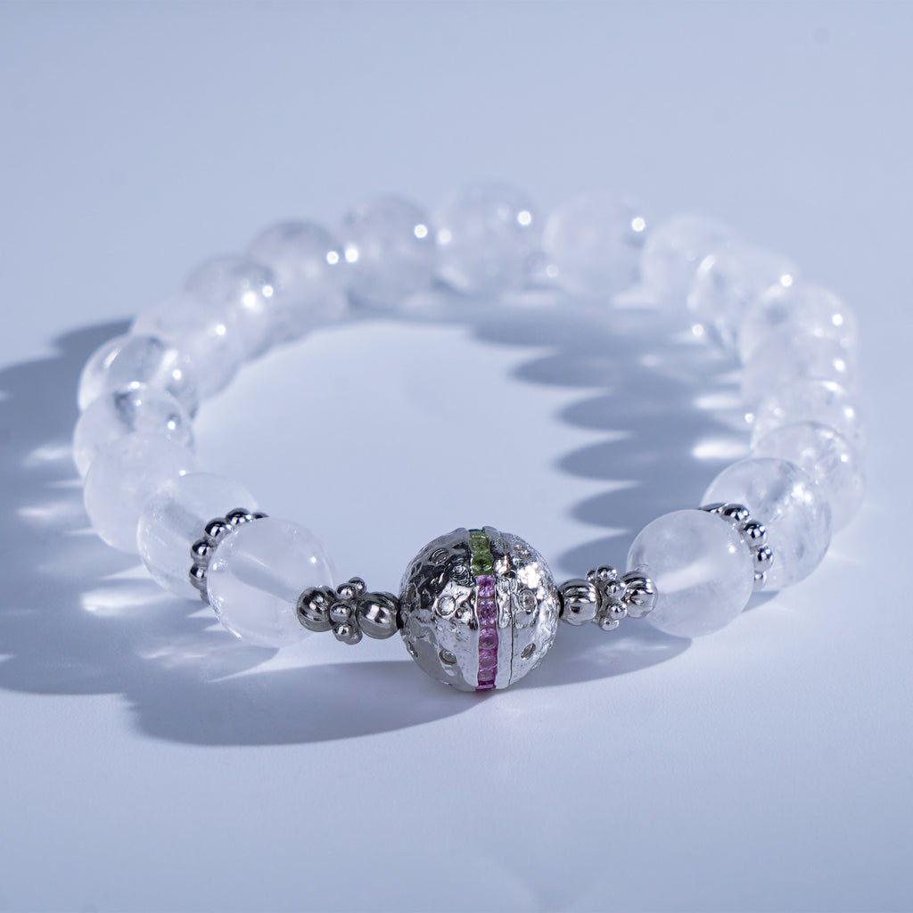 [Aurora Gleam] D-POW Aurora Charm White Arsa Elite Bracelet