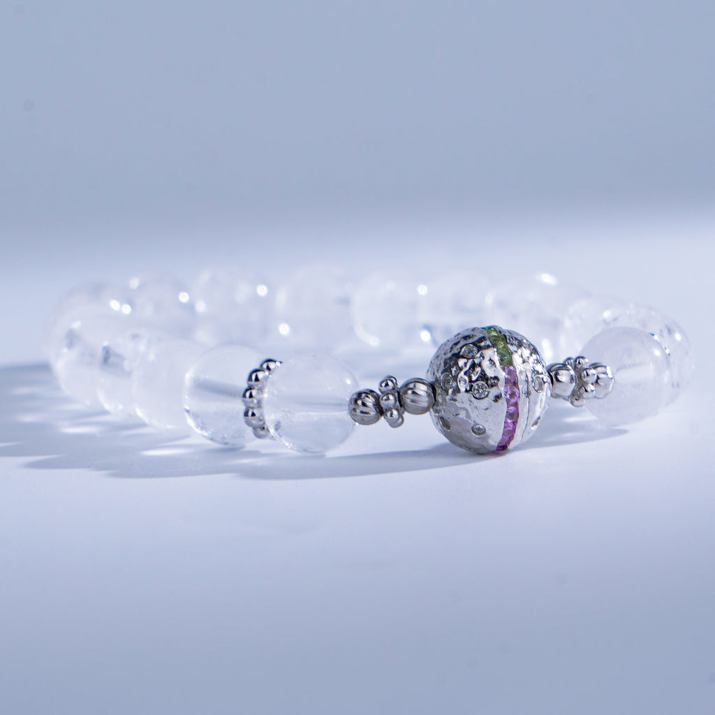 [Aurora Gleam] D-POW Aurora Charm White Arsa Elite Bracelet