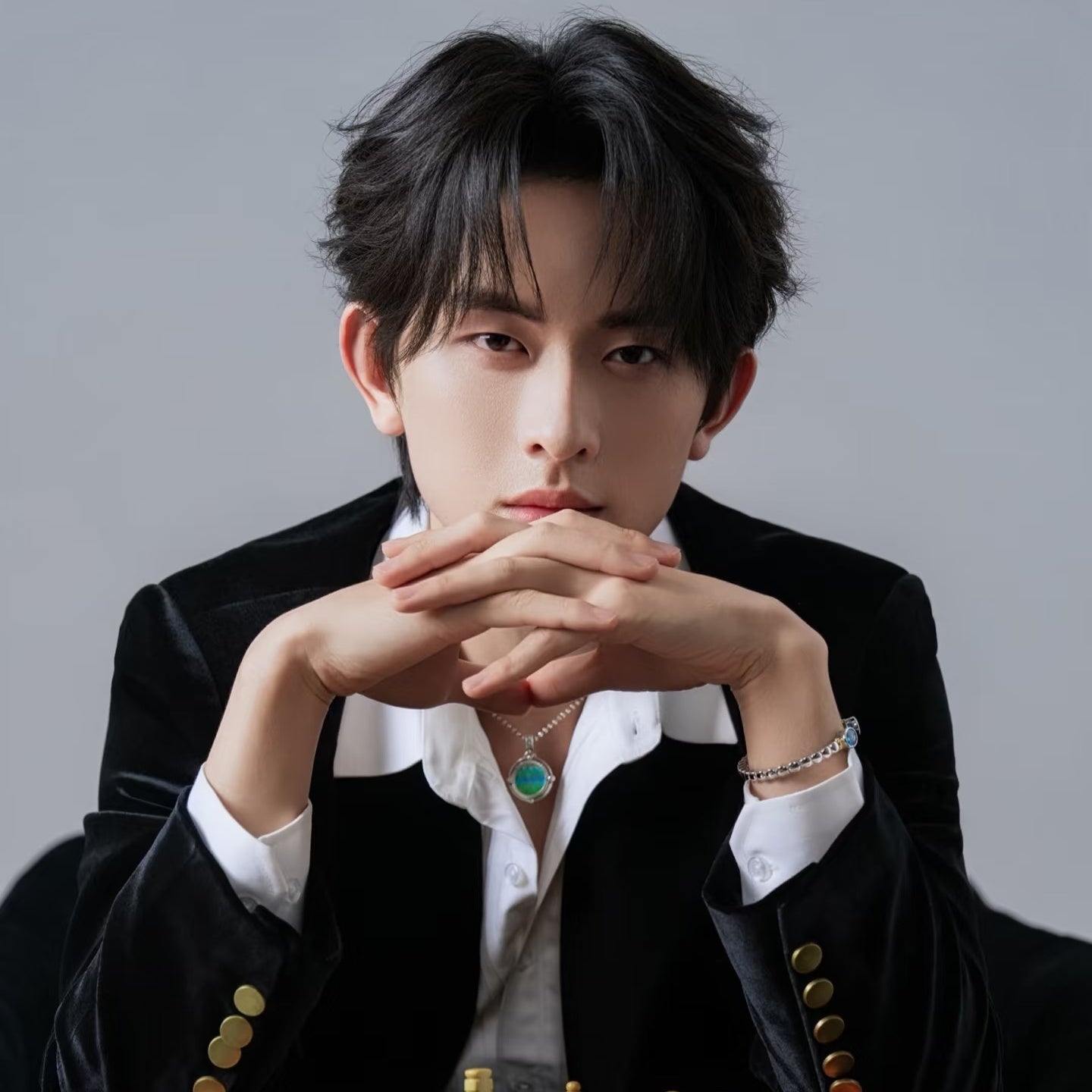 [Aqua Mirage Series] D-POW Dual-Sided Pendant