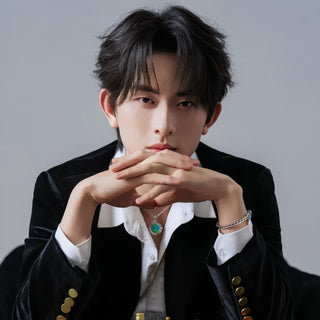 [Aqua Mirage Series] D-POW Dual-Sided Pendant - D-POW