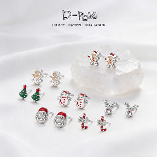 [Lubi Bear] D-POW Christmas Surprise Collection Earrings - D-POW