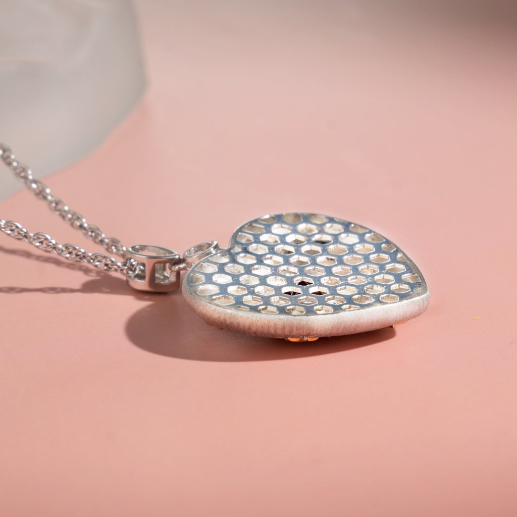 Plato's Heart | D-pow Fine Custom-Made Sterling Silver Love Necklace 49cm (19.3'')