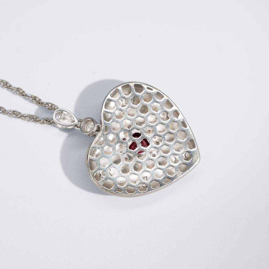 Plato's Heart | D-pow Fine Custom-Made Sterling Silver Love Necklace 49cm (19.3'')