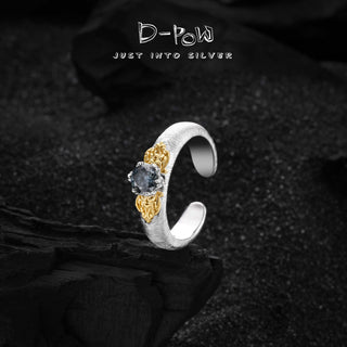 Side profile of the handcrafted moissanite ring showing the layered filigree design in classic Buccellati style.