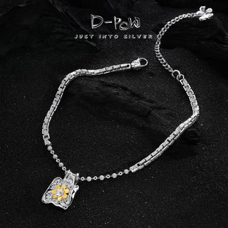 [Luminous Bloom] D-POW Luminous Bloom Medal Necklace (50cm) - D-POW