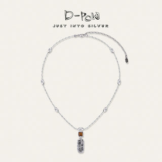 [Thunderbird Totem] D-POW Handcrafted Hammered Plate Necklace (50cm) - D-POW