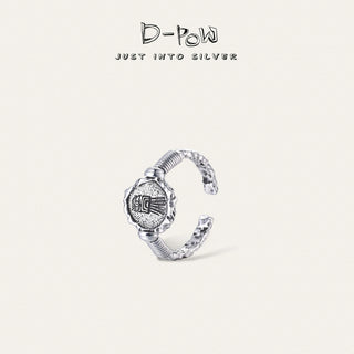 [Thunderbird Totem] D-POW Antiqued Ring - D-POW
