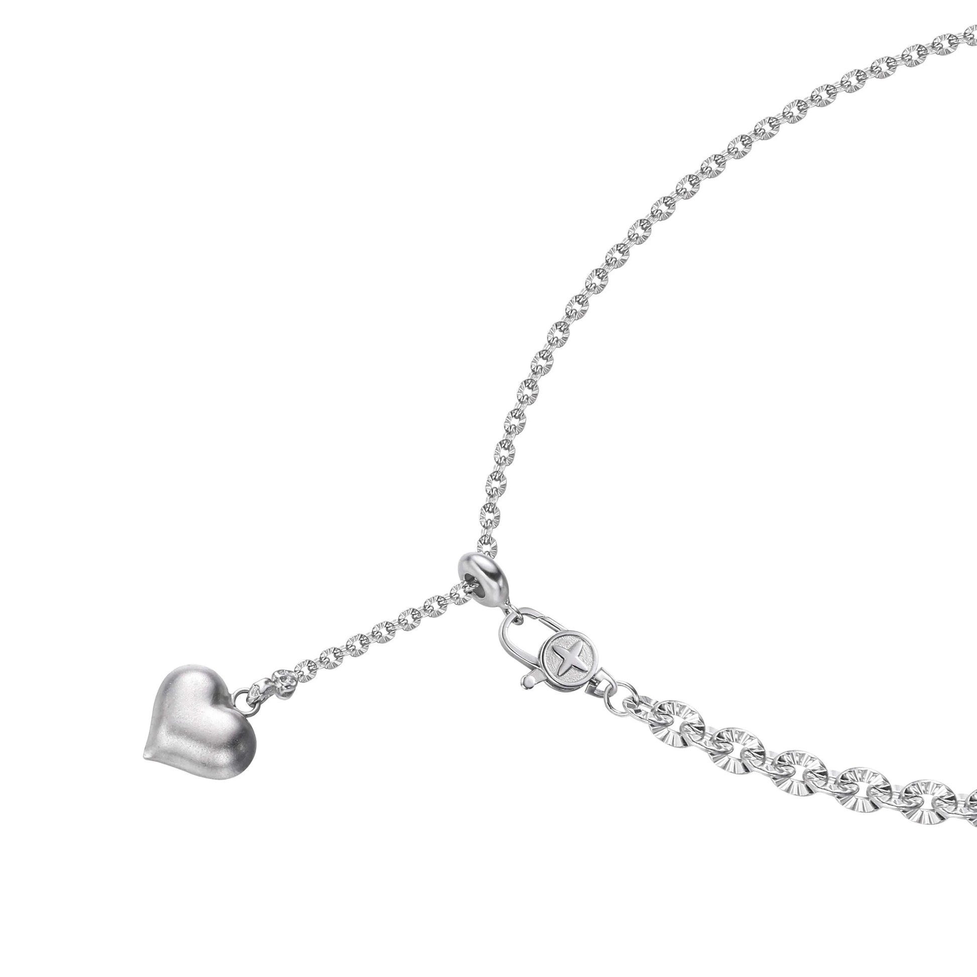 [Firework Blossom] D-POW Firework White Peach Necklace (51cm)