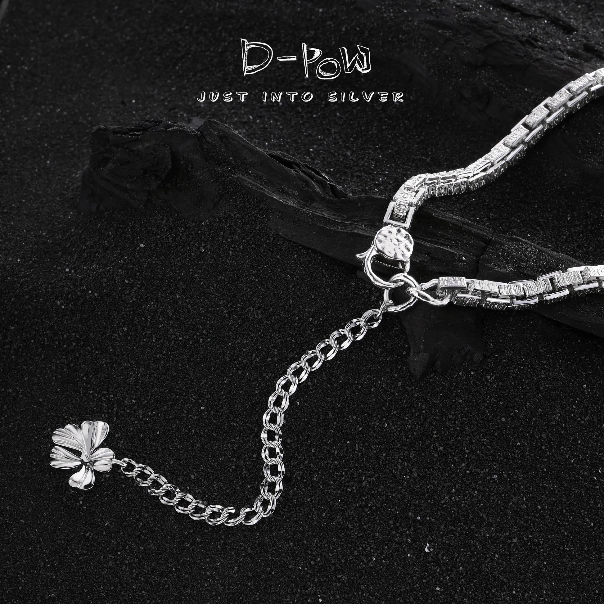 [Luminous Bloom] D-POW Luminous Bloom Medal Necklace (50cm)