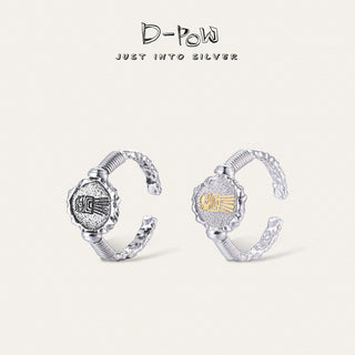[Thunderbird Totem] D-POW Antiqued Ring - D-POW
