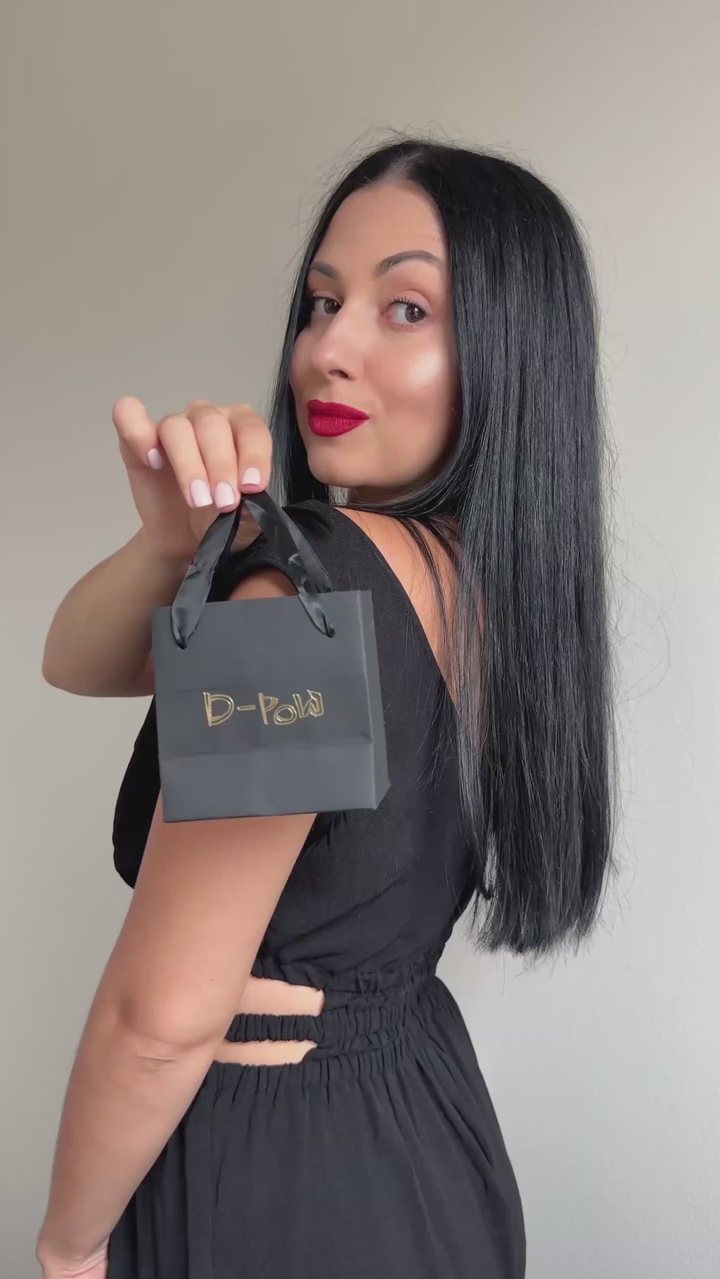 D-POW Baroque-Inspired Icy Peach Pendant 925 Silver Necklace